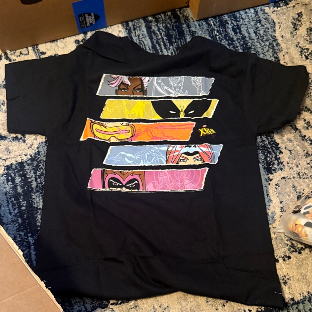 Marvel Black X-Men Graphic Tee